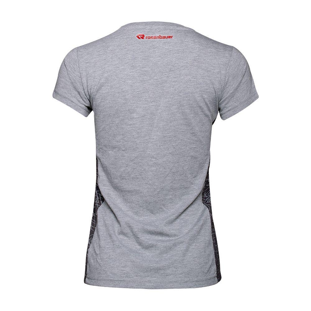 Ladies T-Shirt grey “EFTM“, Size XS