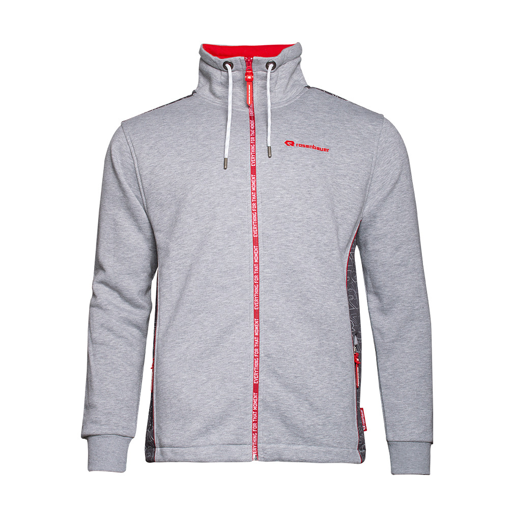 Men´s Hoody grey “EFTM“, Size S