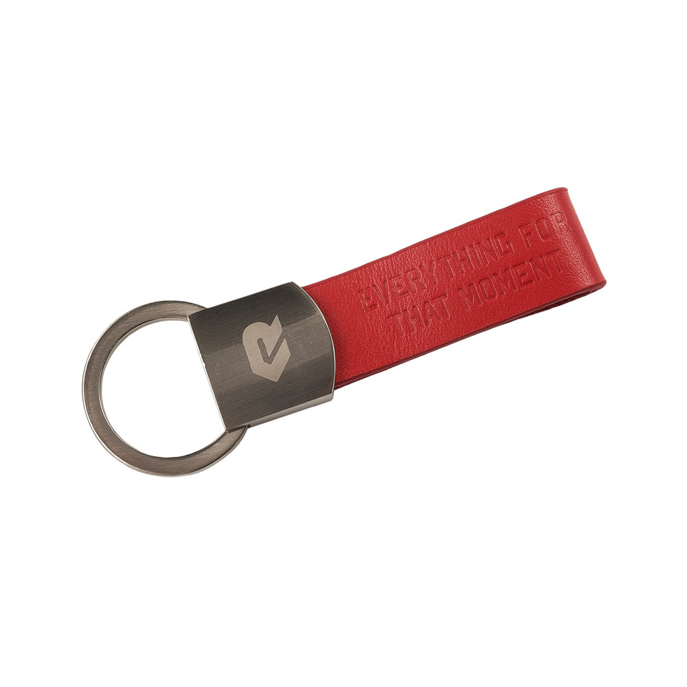 Leather key ring “EFTM“
