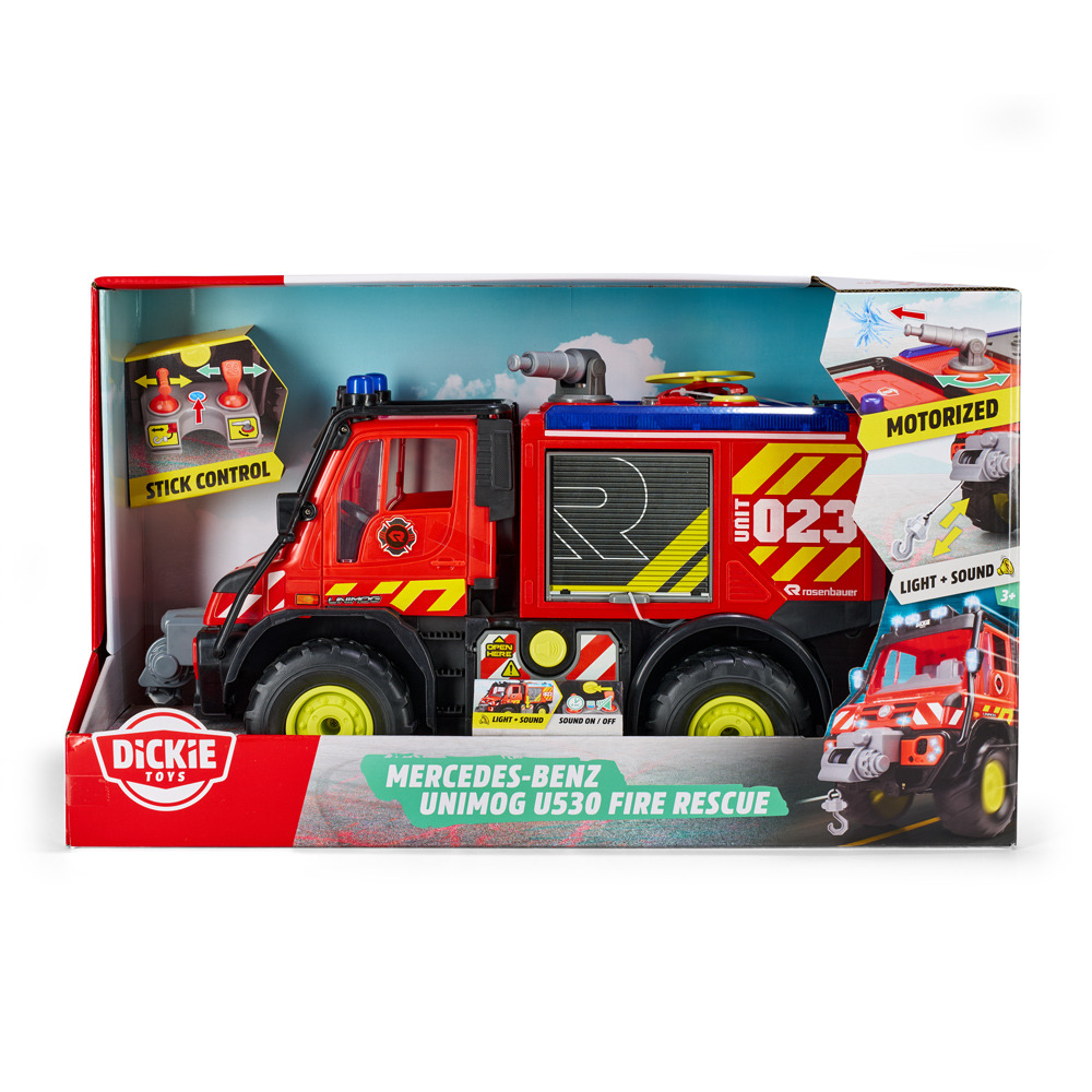 Toy Unimog Fire Rescue