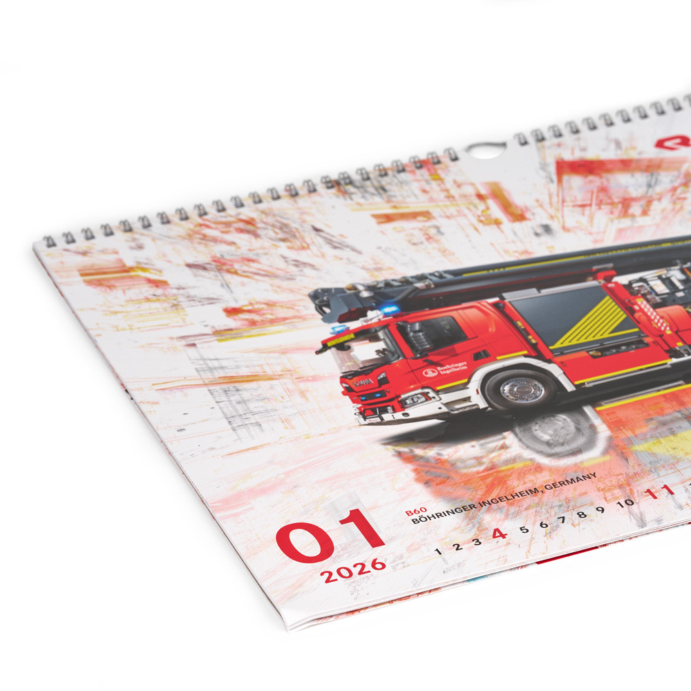 Picture calendar A3 2026