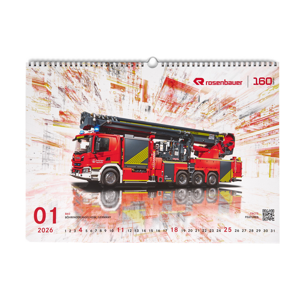 Picture calendar A3 2026